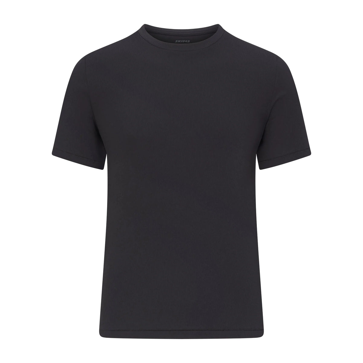 SKIMS COTTON RIB MENS T-SHIRT | ONYX
