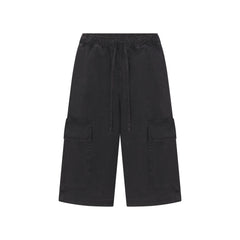 WOVEN MENS RELAXED CARGO SHORT | ONYX