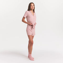 SOFT LOUNGE SHORT SLEEP SET | MORGANITE