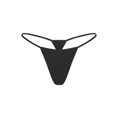 EVERYDAY COTTON STRING THONG | ONYX