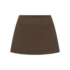 NikeSKIMS MATTE SKORT | DARK SEPIA