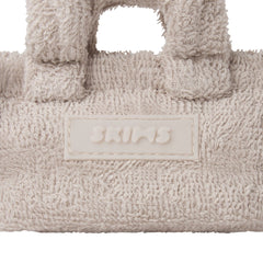 TERRY MICRO TOTE KEYCHAIN | STONE