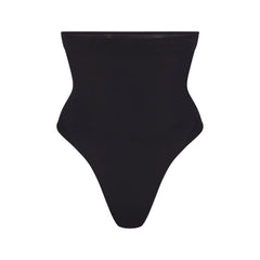 SEAMLESS SCULPT HIGH-WAISTED THONG | ONYX