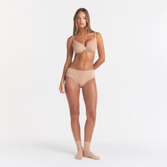 EVERYDAY COTTON BRIEF | CLAY HEATHER