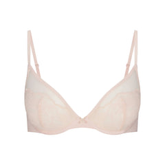 SKIMS LACE UNLINED DEMI BRA | PRIMROSE