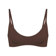 NikeSKIMS MATTE MICRO SCOOP BRA | DARK SEPIA