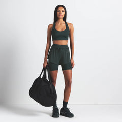NikeSKIMS SHINE RACERBACK BRA | DARK TEAL