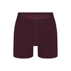 SKIMS STRETCH MENS KNIT BOXER | CURRANT
