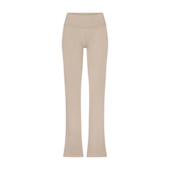 COTTON JERSEY FOLDOVER PANT | STONE