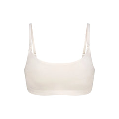 COTTON JERSEY MATERNITY NURSING SCOOP BRALETTE | MARBLE