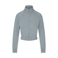 NikeSKIMS AIRY CROPPED TRACK JACKET | WASHED PACIFIC