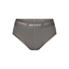SKIMS STRETCH MENS BRIEF | GUNMETAL
