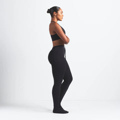 NikeSKIMS MATTE FOOTSIE GRIP LEGGING | OBSIDIAN
