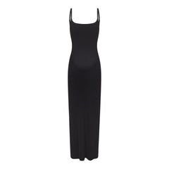 FITS EVERYBODY MATERNITY LONG SLIP DRESS | ONYX