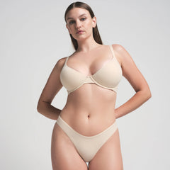 FITS EVERYBODY PLUNGE BRA | SAND