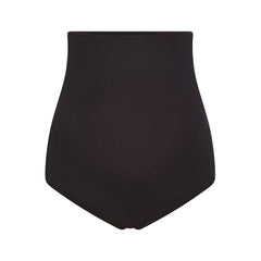COTTON JERSEY MATERNITY HIGH-WAISTED BRIEF | SOOT