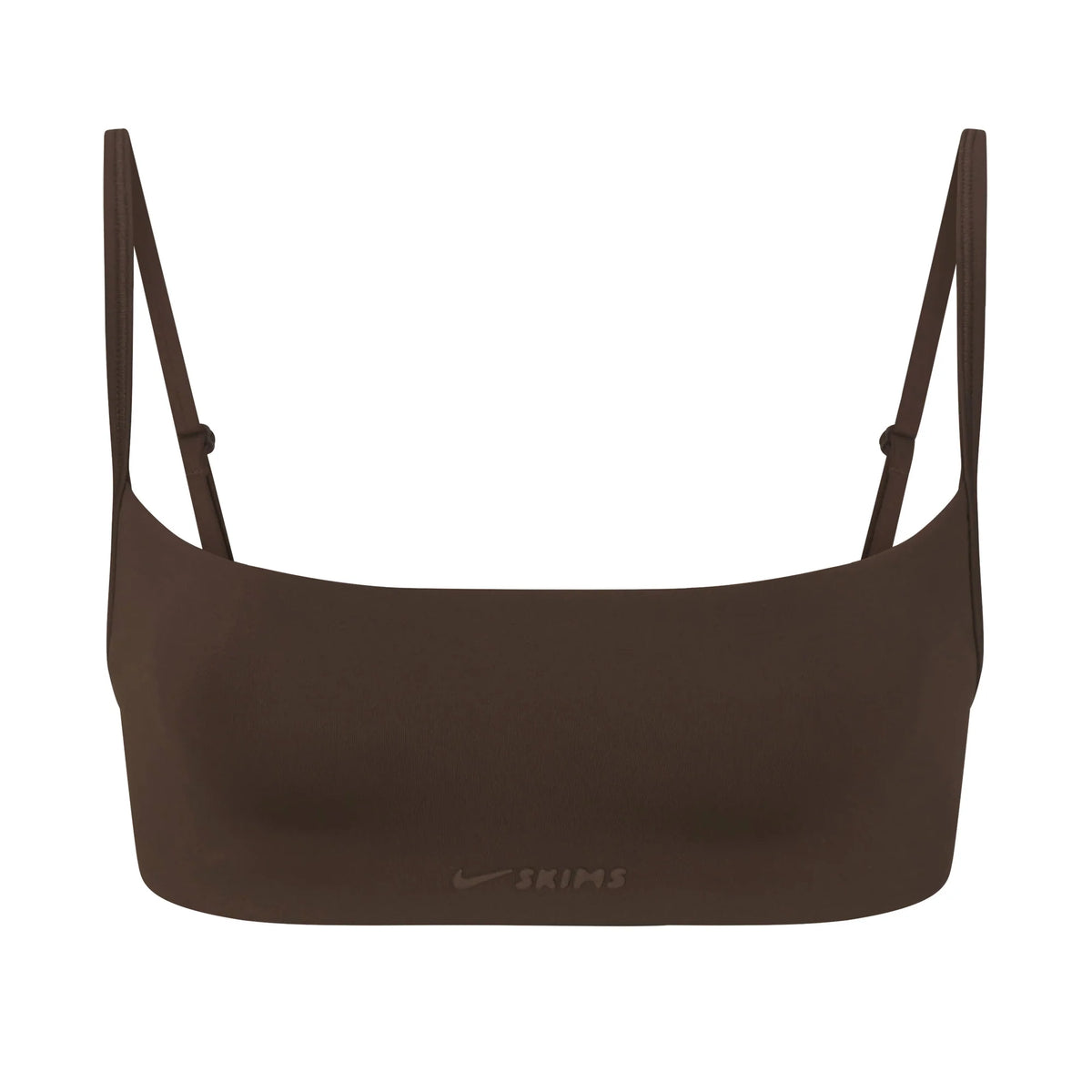 NikeSKIMS MATTE MICRO BRA | DARK SEPIA