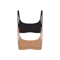 FITS EVERYBODY SCOOP BRALETTE 2-PACK | SIENNA AND ONYX