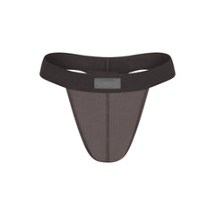SKIMS COTTON MENS THONG | WASHED GUNMETAL