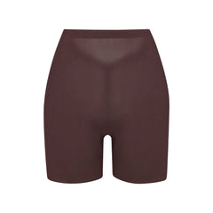 SHEER SCULPT LOW BACK SHORT | COCOA