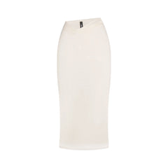 VETTESE X SKIMS SHEER MODAL MIDI SKIRT | ECRU