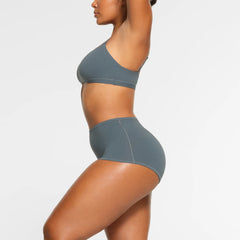 COTTON JERSEY BOY SHORT | KYANITE
