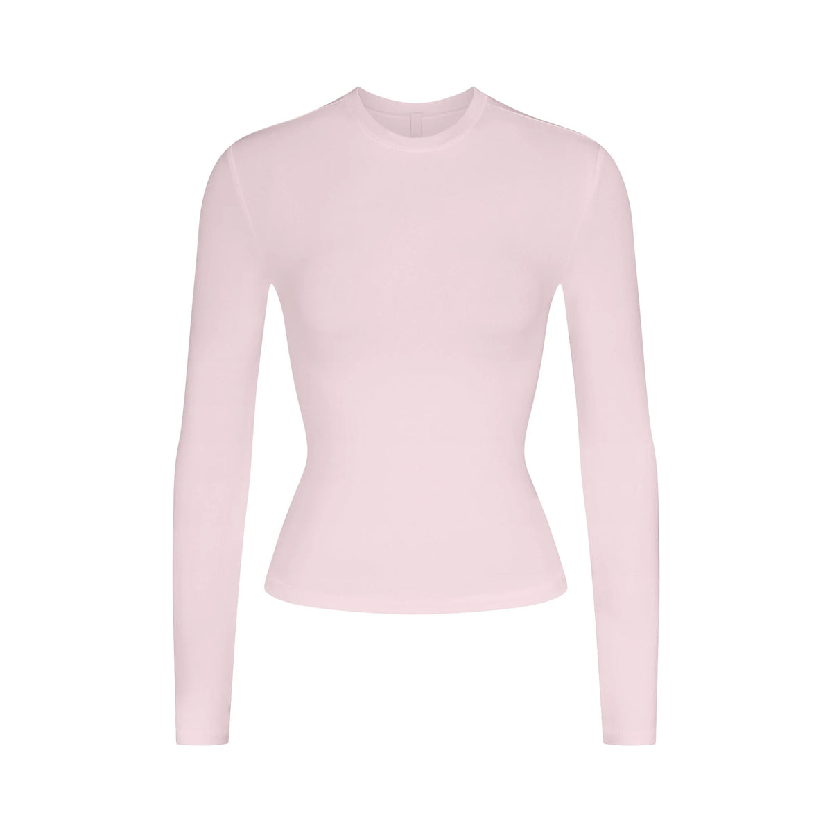 COTTON JERSEY LONG SLEEVE T-SHIRT | CHERRY BLOSSOM