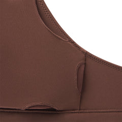 FITS EVERYBODY MASTECTOMY SCOOP BRALETTE | COCOA