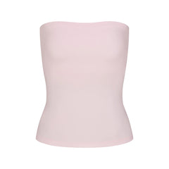 COTTON JERSEY TUBE TOP | CHERRY BLOSSOM