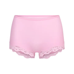 FITS EVERYBODY LACE BOY SHORT | BUBBLE GUM TONAL