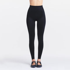 NikeSKIMS SATIN SHINE BONDED WAIST 29" LEGGING | OBSIDIAN