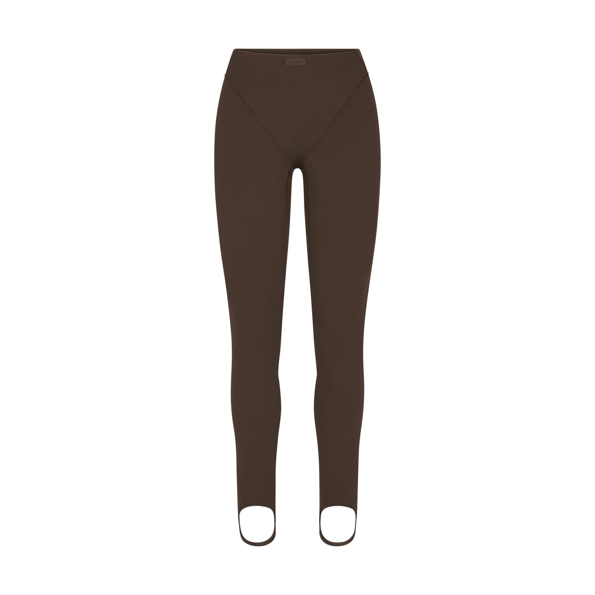 NikeSKIMS MATTE V-LINE STIRRUP LEGGING | DARK SEPIA