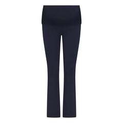 COTTON JERSEY MATERNITY FOLDOVER PANT | NAVY