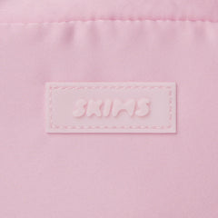 SKIMS ACCESSORIES SATIN MINI DUFFLE BAG | PEONY
