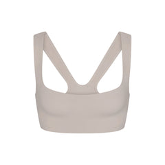 NikeSKIMS STUDIO STRETCH RACERBACK BRA | LINEN