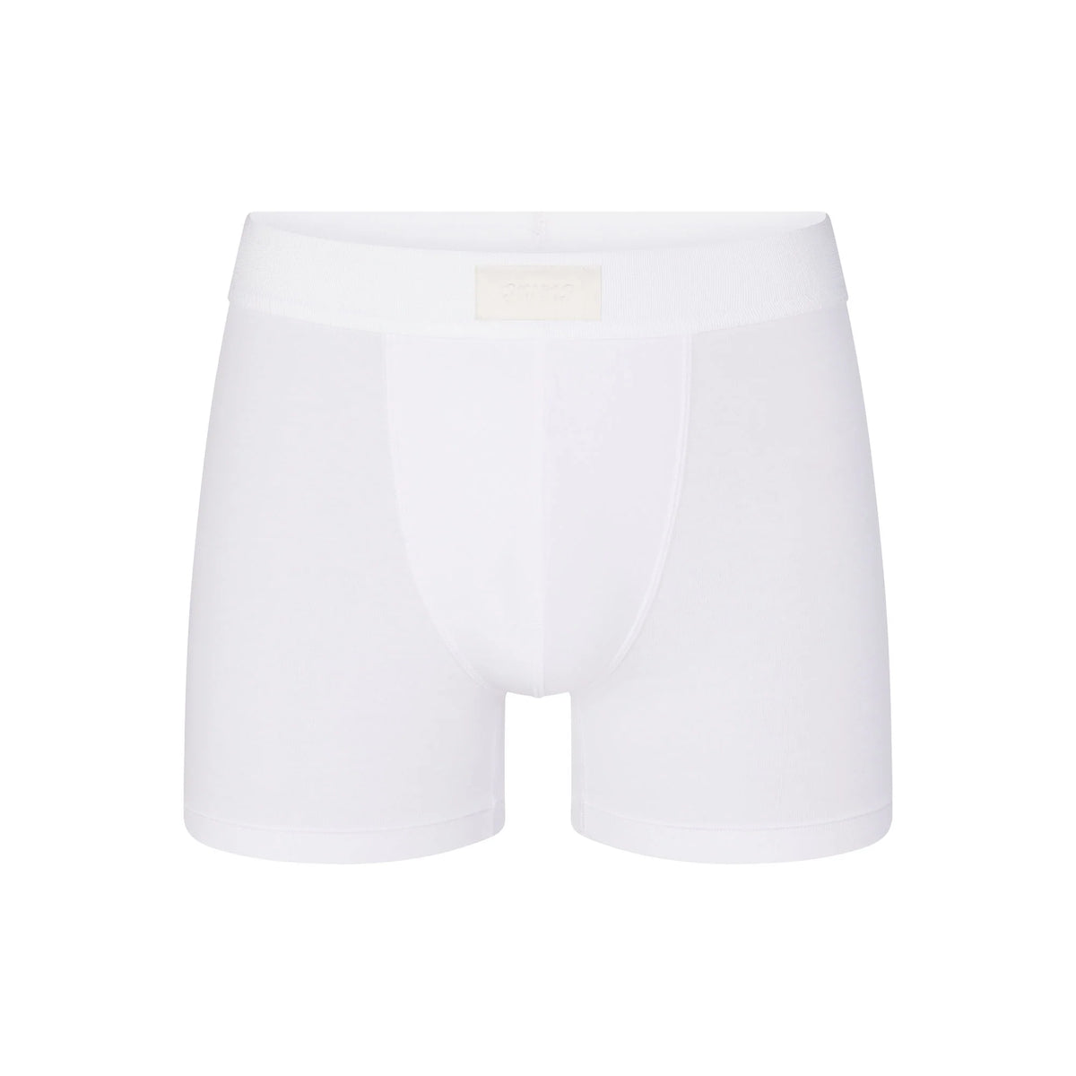 SKIMS COTTON MENS 3" BOXER BRIEF | CHALK
