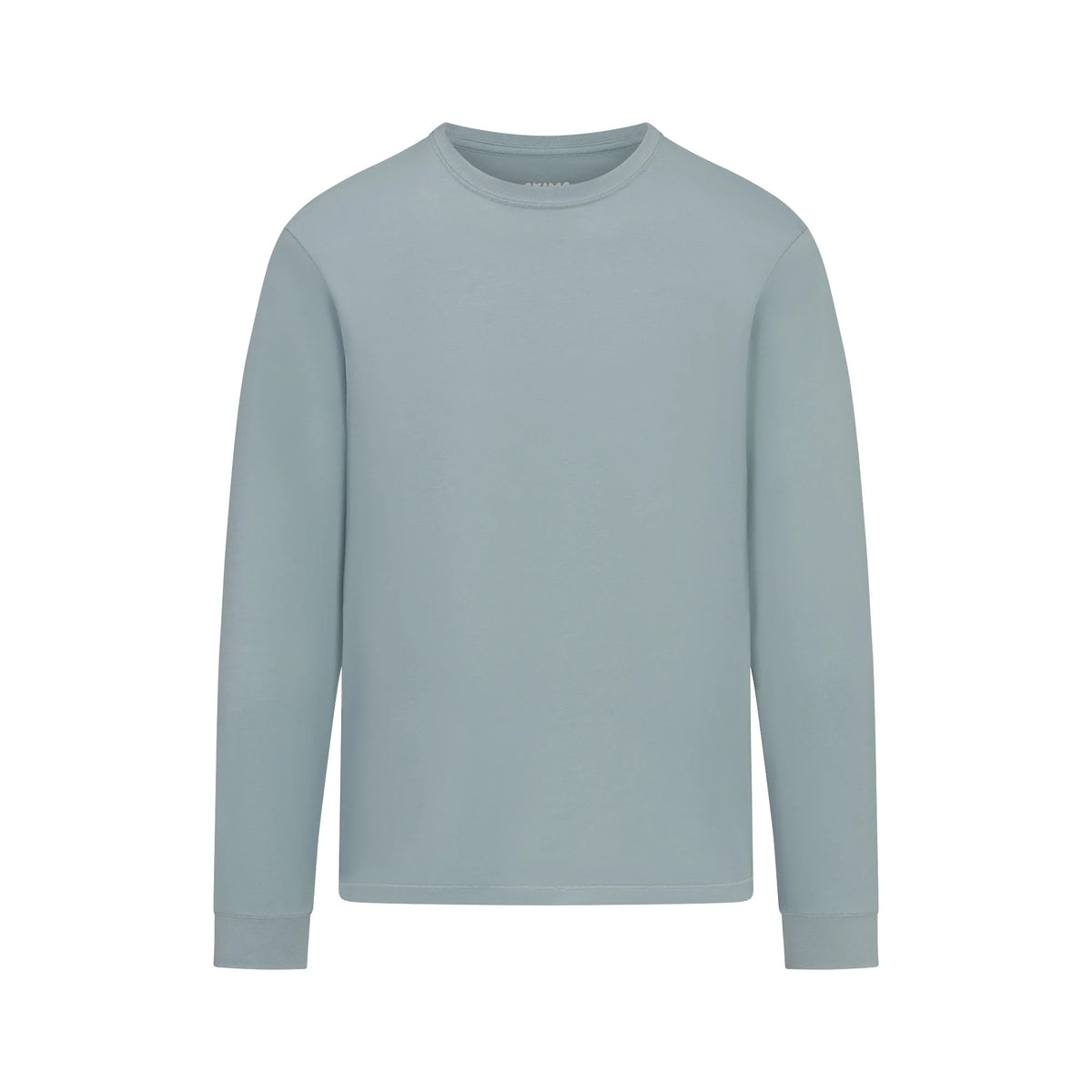 SKIMS COTTON MENS CLASSIC LONG SLEEVE T-SHIRT | SKY