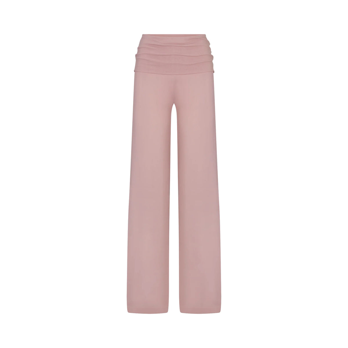 NikeSKIMS STRETCH KNIT FOLDOVER WIDE LEG PANT | HIMALAYAN